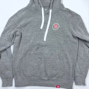 Sportique Men's Barstool Sports Hoodie Sweatshirt Gray - Size Medium
